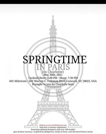 Springtime in Paris 5-2026