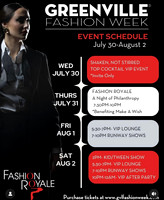 Greenville Fashion Week 2025